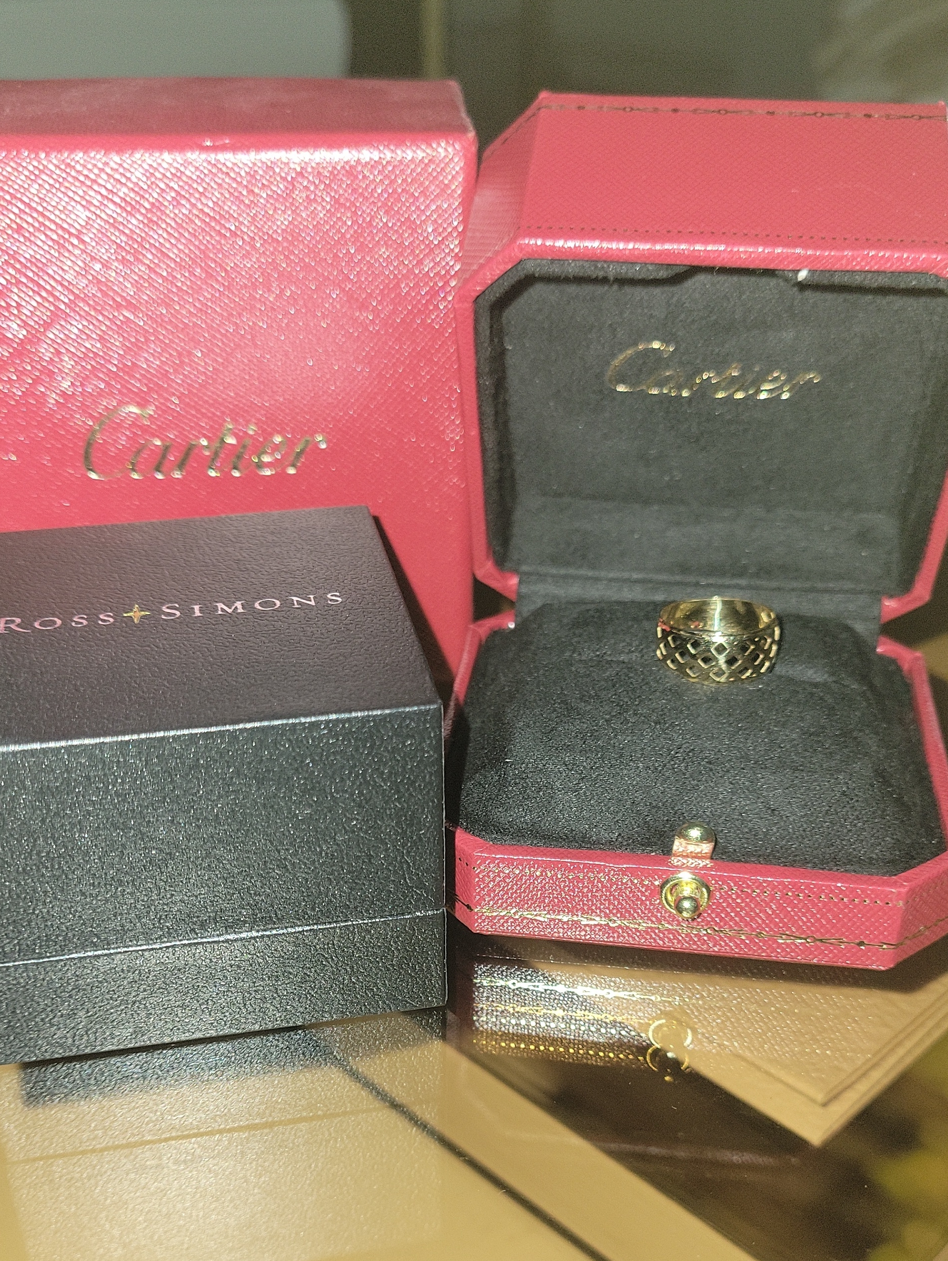 18 Kt Yellow Italian Solid Gold Ring